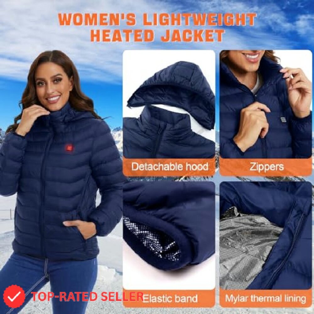 Heated Jacket Lightweight Performance Coat 8 Zone… - image 6
